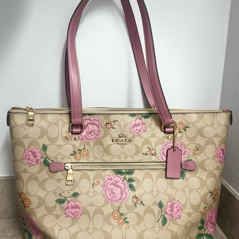 Coach Floral Tote